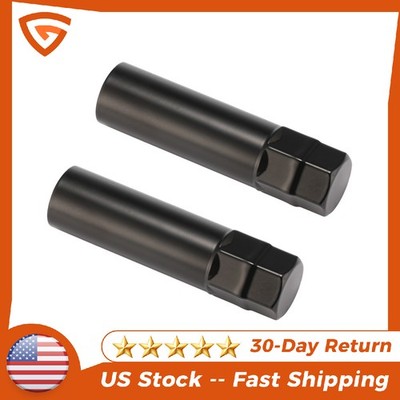 2pcs Black Socket Key Tool for 7 spline Lug Nuts | 19mm, 3/4'', 21mm, 13/16'' USA