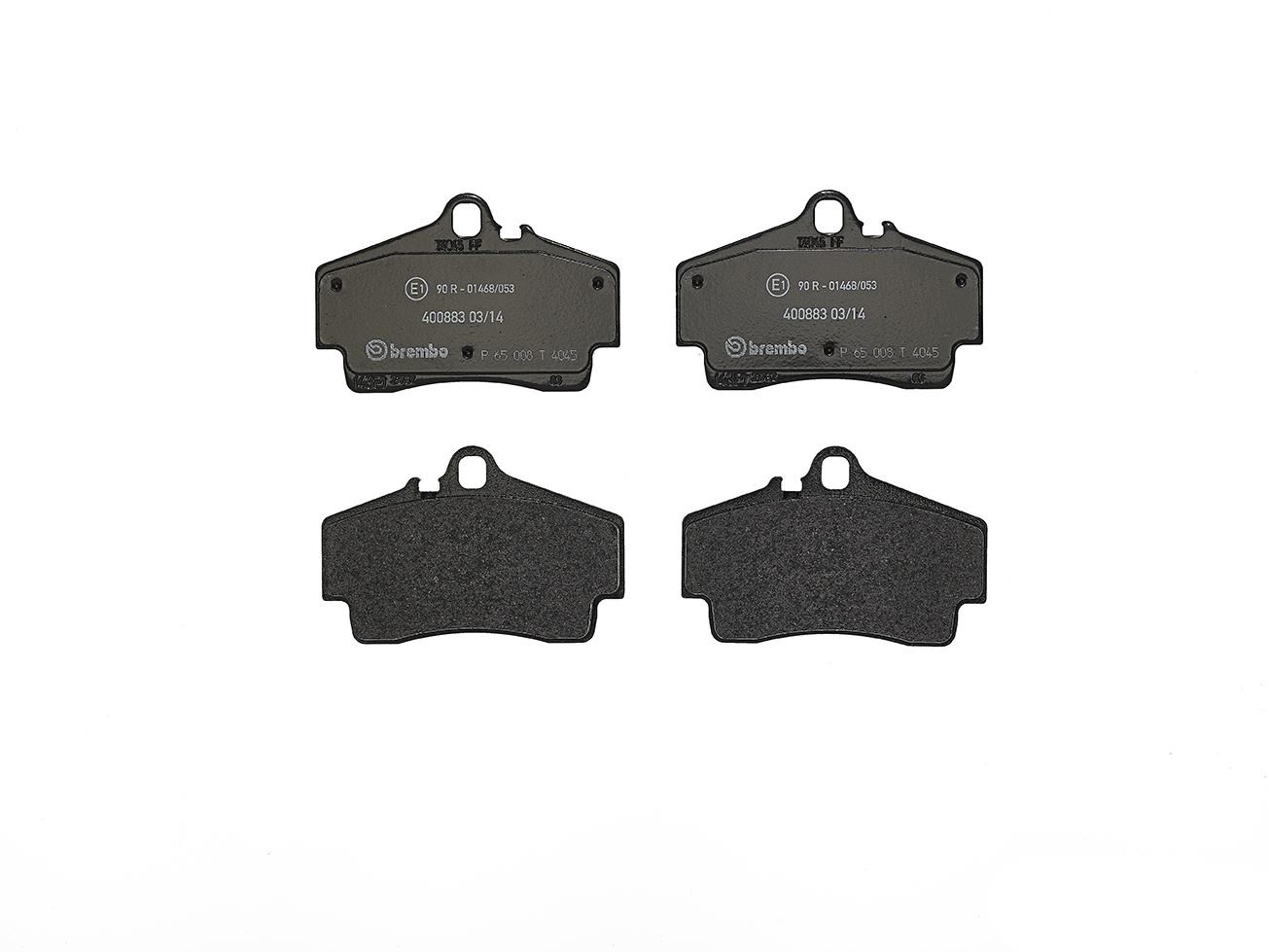 Für BREMBO P 65 008 Brake Pad Set, Disc Brake - Bild 6