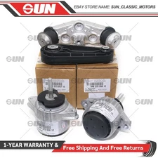 Set of 4PCS Engine Mount Kit  for Porsche Panamera 4.8L V8 2010-2016