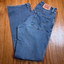Vintage Levi's 550 Women's 10M Blue Classic Relaxed Fit Bootcut Denim Jeans