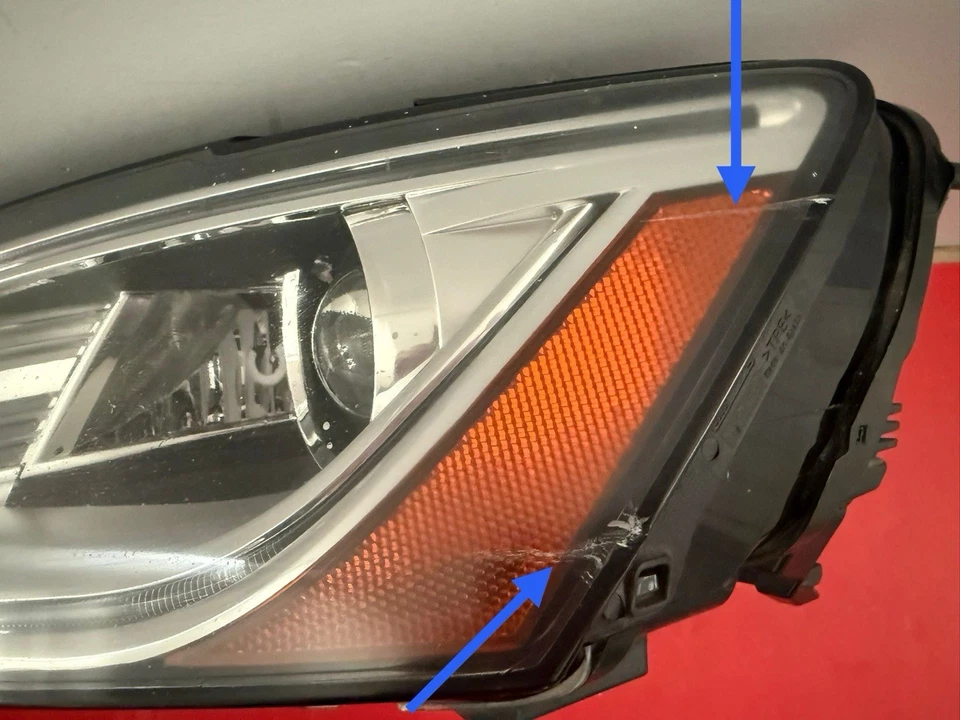 2013-2017 Audi Q5 SQ5 Left Driver Xenon HID Adaptive Headlight Headlamp OEM 786 - Image 4 of 4