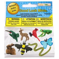 Safari Ltd. Good Luck Minis Backyard Fun Pack Mini 1 inch, Multicolor