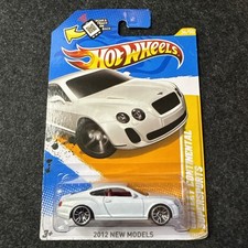 Hot Wheels | 2012 New Models | Bentley Continental Supersports (White/Red)