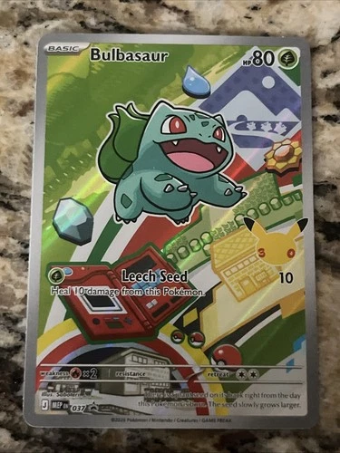 Bulbasaur MEP 037 First Partner Illustration Collection