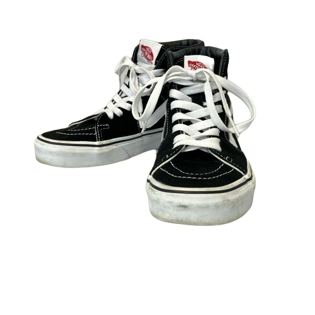 SAOLA Vans Sneakers alte 23 dettagli danni ・Lacci per scarpe marrone viso: suola sporca: e8f24