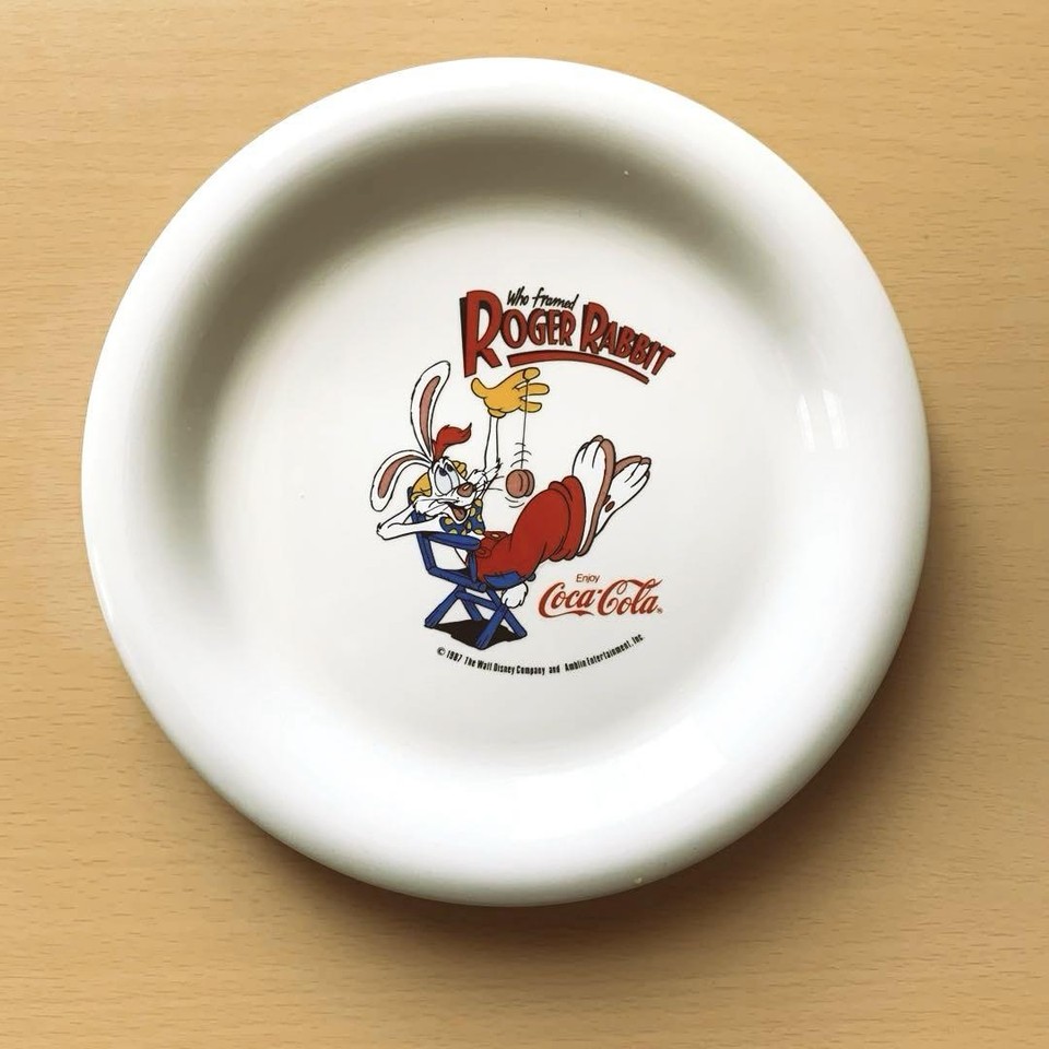 Coca-Cola Roger Rabbit small plate set of 4 | eBay