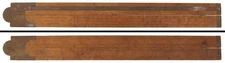 A. Gifford, Westport, Mass.: Two-Foot, Two-Fold Folding Rule - mjdtoolparts