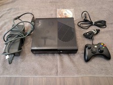 Xbox 360 Console E-4GB-Black-Home Console W/ Power Cords + HDMI Bundle 