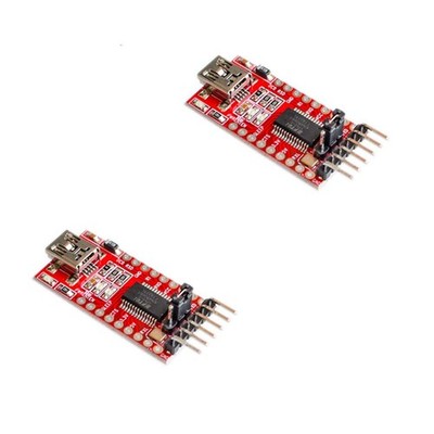 2 PCS FT232RL FTDI USB 3.3V 5.5V To TTL Serial Adapter Module Arduino Ports