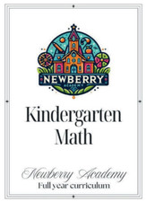 Kindergarten Math Full year Lessons Workbook homeschool