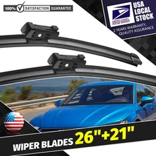 High elasticity Windshield Wiper Blades 26"21" Fit For 2012-2018 Audi A6 Quattro