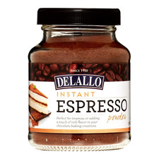 Delallo Instant Espresso Powder 1.94 Oz 2 Pack 