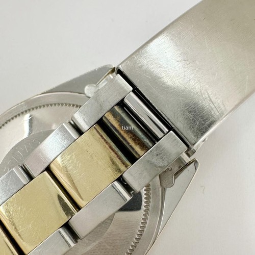 Rolex Oyster Perpetual Gold Plated Two Tone Automatic Men's 34mm Vintage - 1024 - Picture 12 of 14