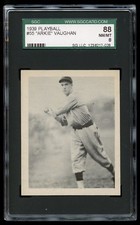 1939 Play Ball #55 Arkie Vaughan *Phillies* SGC 88 NM/MT #1238217-028