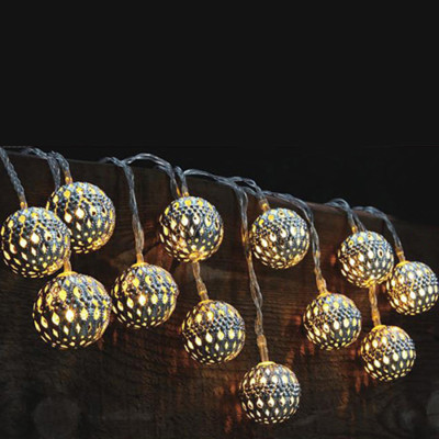 indoor moroccan string lights