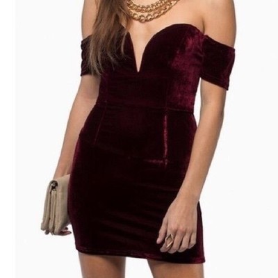 off the shoulder lbd