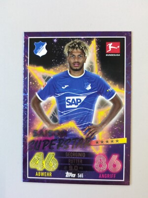Match Attax Extra - 22/23 - Georgino Rutter - Hoffenheim - Saison Superstar -565