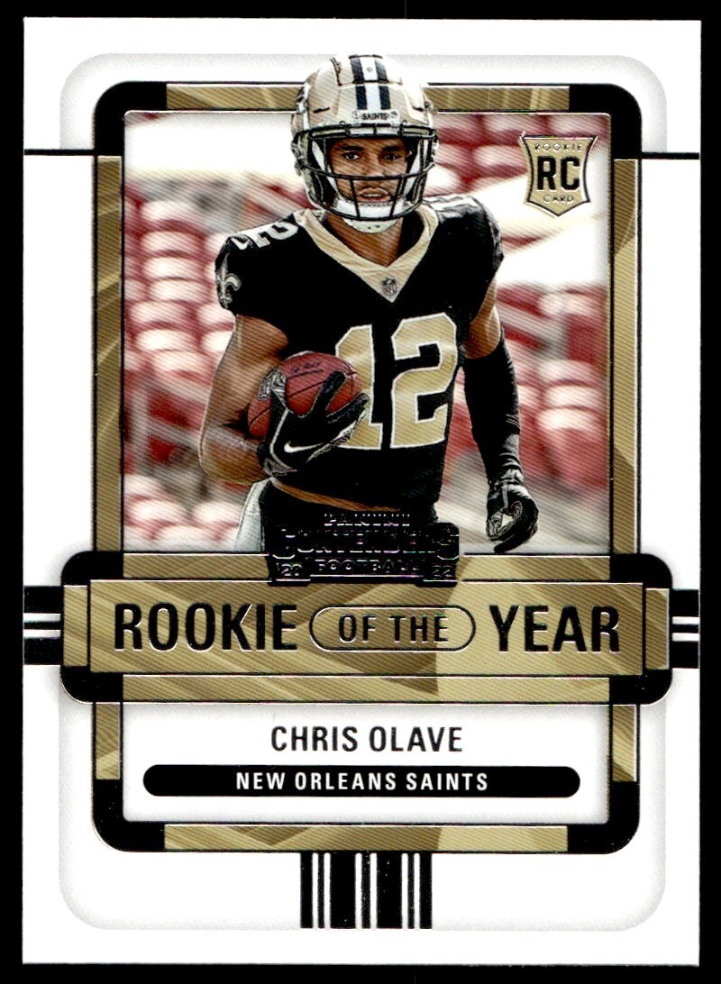 2022 Panini Contenders Rookie of the Year Chris Olave G22 #COL