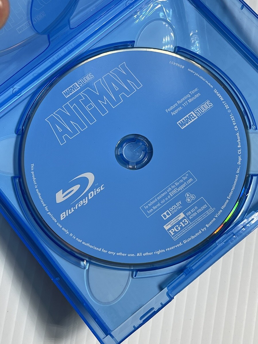 Ant-Man Blu-ray (No Digital) Marvel Paul Rudd Evangeline Lilly