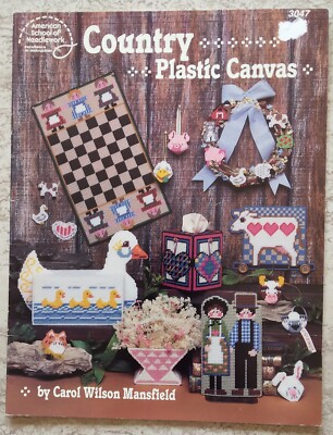 COUNTRY PLASTIC CANVAS Pattern Leaflet 3047