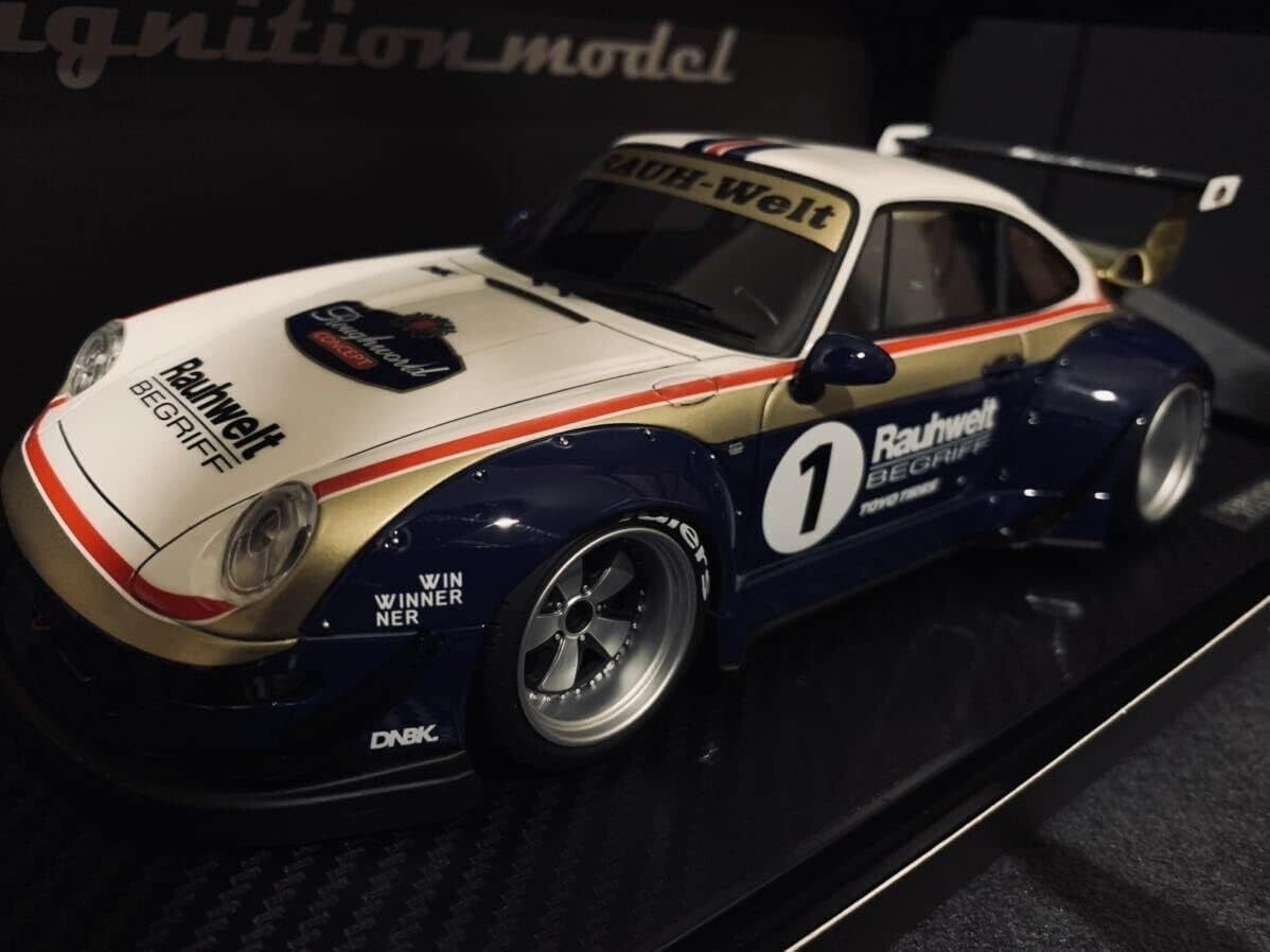 IG1954 Ignition Model 1/18 RWB 993 White/Gold/Blue Porsche IG1954 Ignition Model 1/18 RWB 993 White/Gold/Blue Porsche
