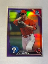 Scott Kingery 2016 Bowman Chrome Prospect Purple Refractor #ed /250 BDC-128