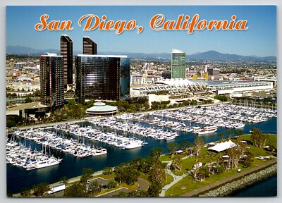 #ad #ad SAN DIEGO California Water Front Convention Center Unposted POSTCARD $4.00