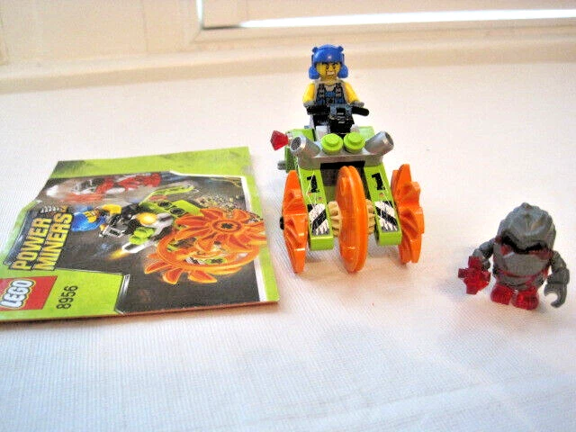 LEGO Power Miners 8956 Stone Chopper Complete w Instructions