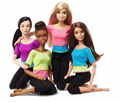 Barbie DHL84 Asian Made to Move Doll with 22 Flexible Joints