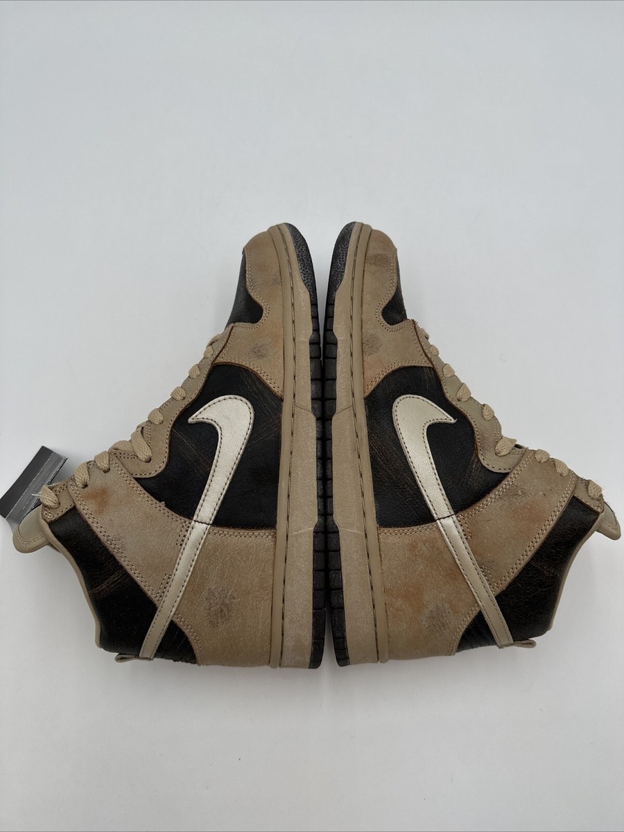 Nike Dunk High Brown Grunge Pack 2003 Size 10 Brand New Nike Dunk High Brown Grunge Pack 2003 Size 10 Brand New