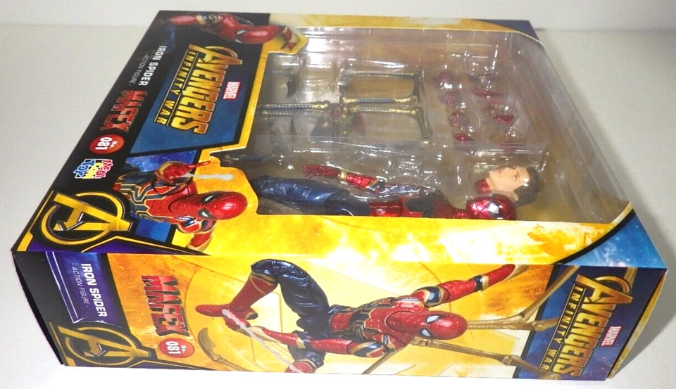 MAFEX No.081 Iron Spider Avengers Infinity War Actionfigur Medicom Spielzeug von JP - Bild 3 von 4