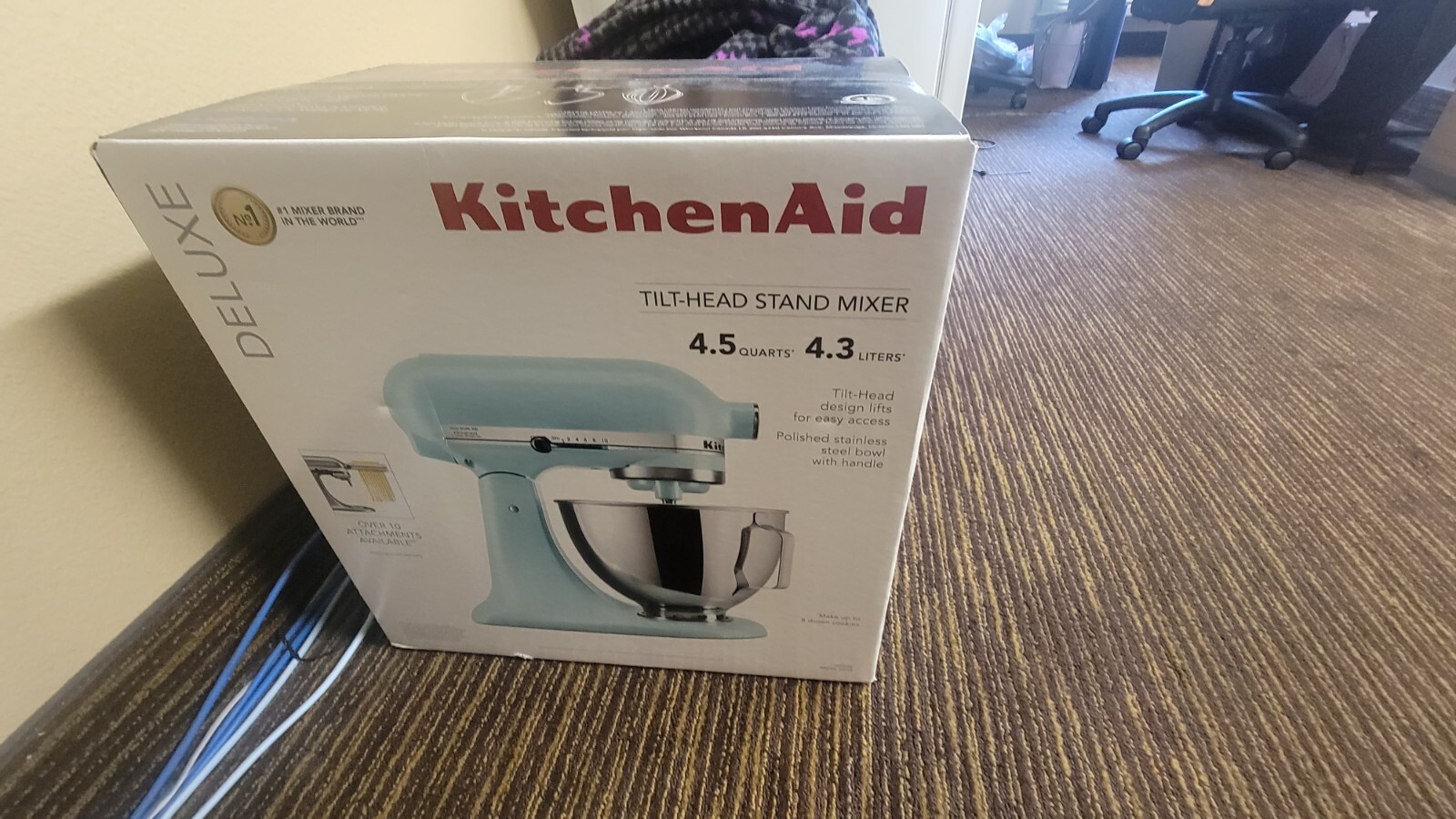 *NEW* KitchenAid Deluxe 4.5 Quart TiltHead Stand Mixer KSM97MI
