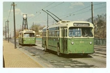 Tacony Creek, Pennsylvania, Septa 488 Trolley Coach (TmiscPA10