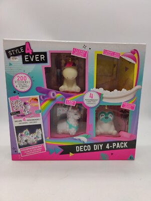 Canal Toys - Style 4 Ever Deco DIY 4-Pack unvollständig