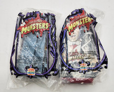 2 Dracula Wolf Man 1997 Burger King Kids Club Promotional Universal Monsters