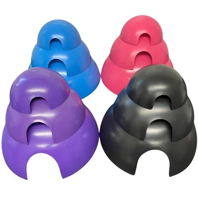 LABP Durable Round Plastic Snake Hide Box for Reptiles - Easy to clean, 3 Sizes