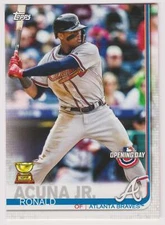 Ronald Acuna Jr. 2019 Topps Opening Day #51 All-Star Rookie Cup Atlanta Braves