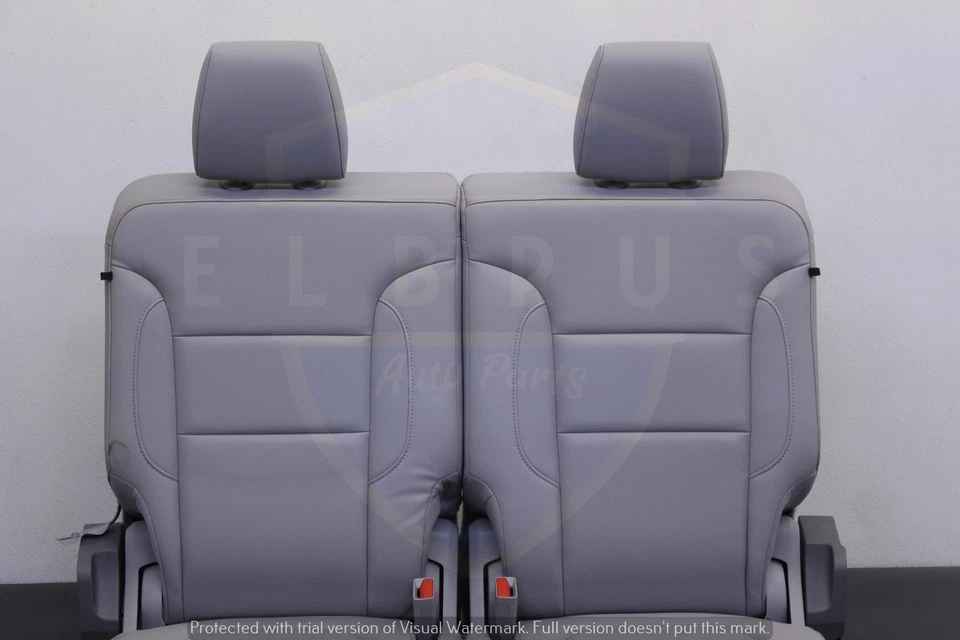 GMC ACADIA SLT 17 18 19 20 21 22 23 REAR 3RD THIRD ROW SEAT LEATHER GRAY OEM - Изображение 2 из 4