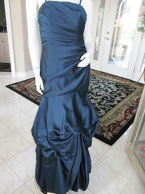 Impressions Bridal Midnight Blue long formal wedding bridesmaid dress NWOT  10 | eBay