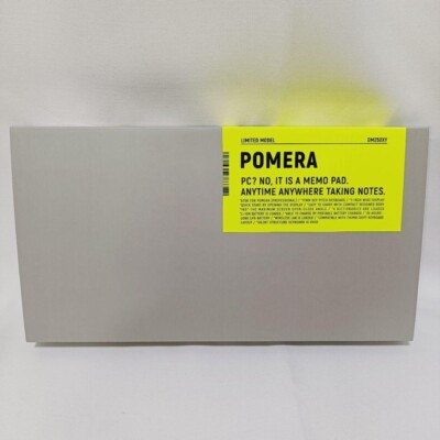 Pomera DM250XY Crystal Neon Yellow King Jim Digital Memo Limited
