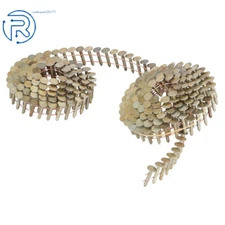 7200Pack 3/4"×0.12" 3/8" Head Diameter 15 Degree Galvanized Coil Roofing Nail