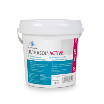 Dr. Schumacher Ultrasol Active 1 kg Dose Pulver zur Flächendesinfektion RKI A/B