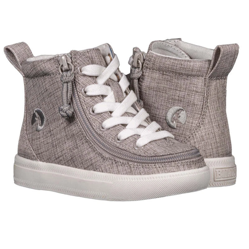 Billy Footwear For Toddlers with Special Needs High Top Linen