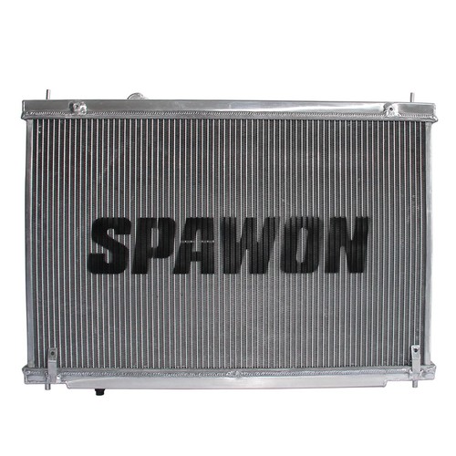 Radiator For Nissan GTR/GT-R R35 VR38DETT 3.8L 2009-2020 Aluminum 3Row MT SPAWON - Foto 7 di 7