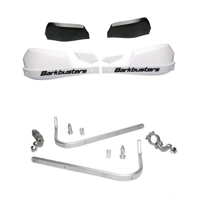 BarkBusters VPS W&B Handschutz & Zweipunkthalterung BMW G650 X Challenge 2007-2012