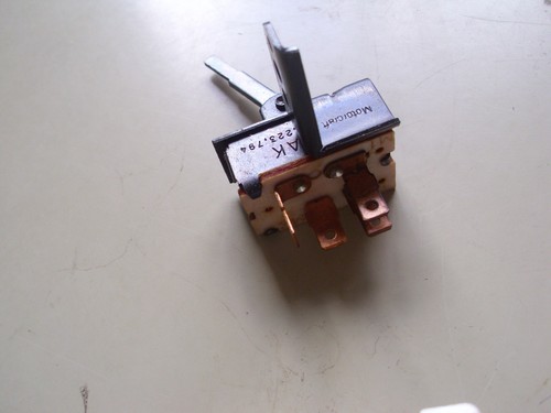 NOS 1973 1974 FORD GALAXIE LTD COUNTRY SQUIRE HEATER SWITCH A/C D3AZ-19986-A - Picture 3 of 3