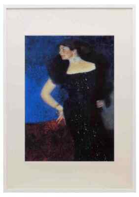 Portrait of Rose von Rosthorn Friedmann Klimt A3 A4 Framed Print Picture