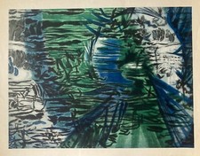 André Marchand Affiche en lithographie art abstrait surréalisme abstract art