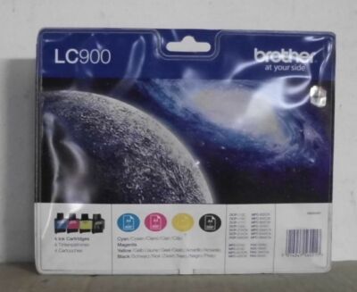 Brother LC900 4 Ink Multipack cmybk DCP 110C 115C 120C 340CW Original Box 2017
