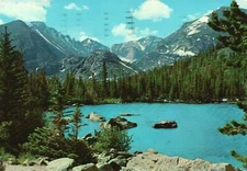 Vintage PPC - Bear Lake, Rocky Mountain Nat'l Park, Colorado - F27260